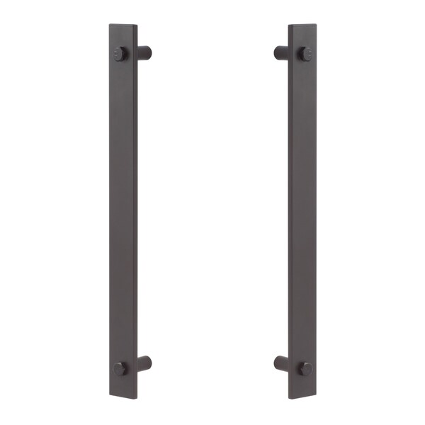 SureLoc Hardware SureLoc Hardware Modern Barn Door Double Handle